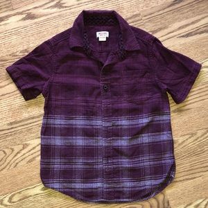 Mossimo Supply Co. Boys Short Sleeve Button Down Shirt